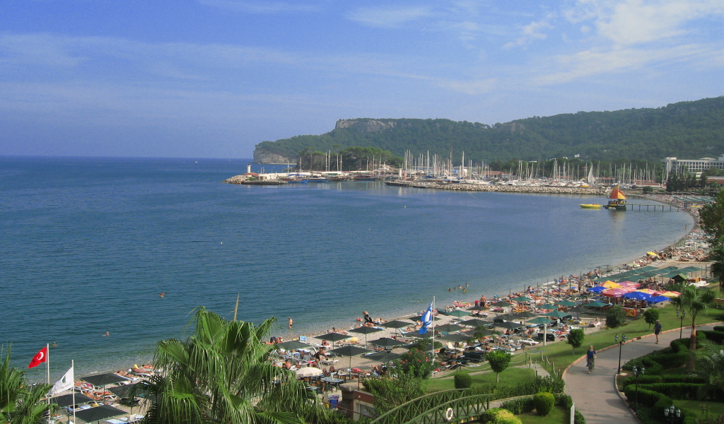 Побережье в Кемер, Турция