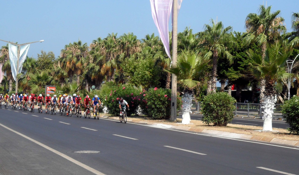 Велогонка в Мерсине, Турция