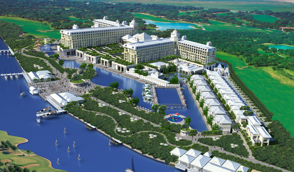 Великолепный отель в Белек, Турция