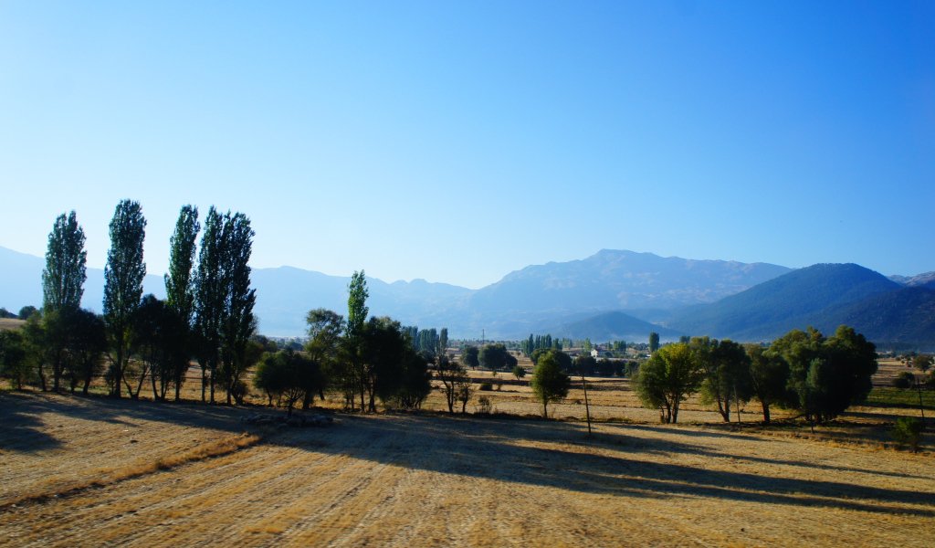 Горные вершины в Фетхие, Турция