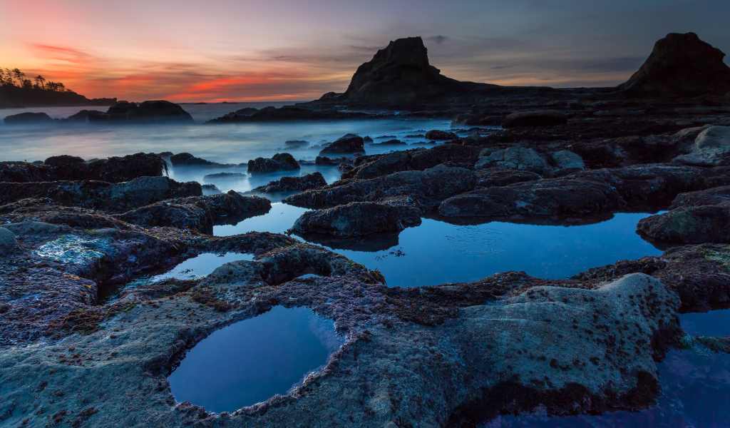 Красивая природа США на закате