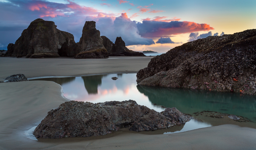 Побережье возле города Бэндон, США