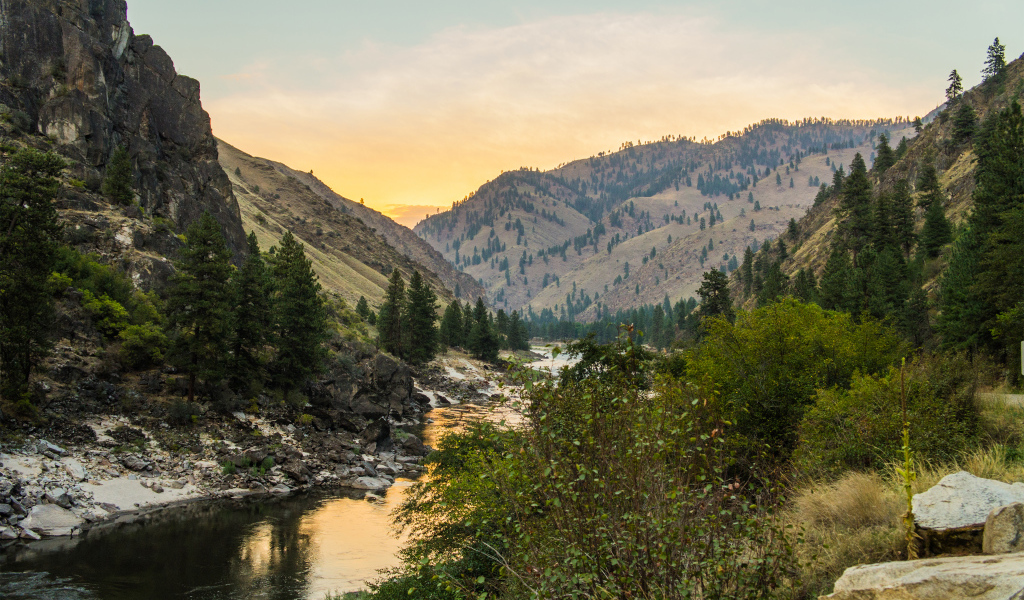 Река Салмон, США