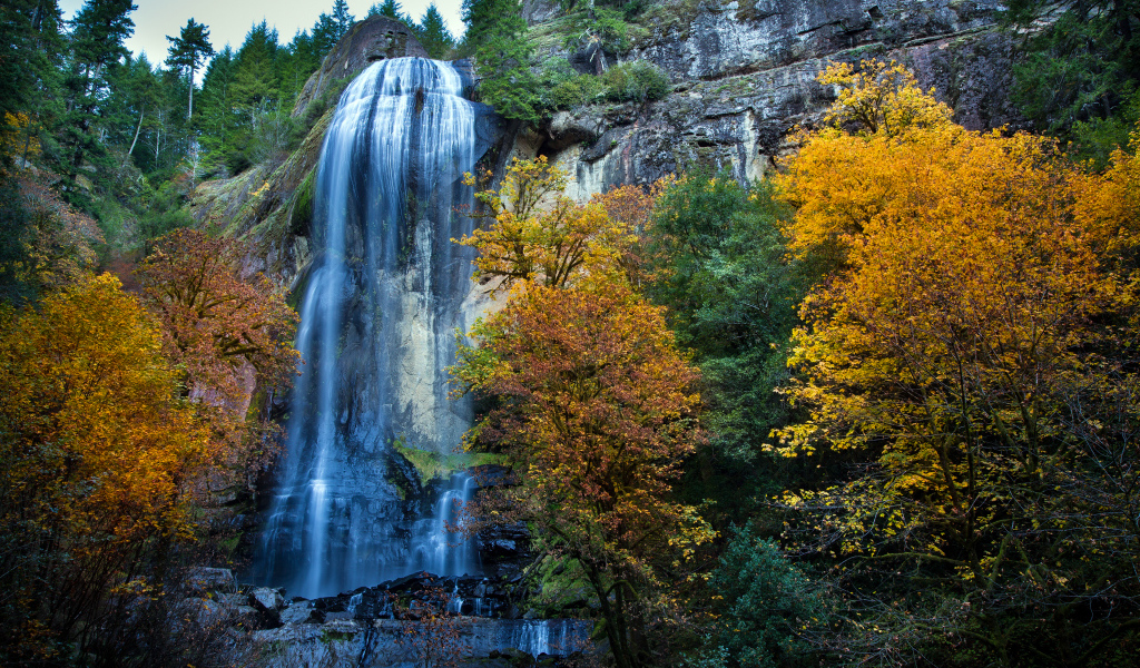 Парк Сильвер Фоллс, Западная Орегона, США