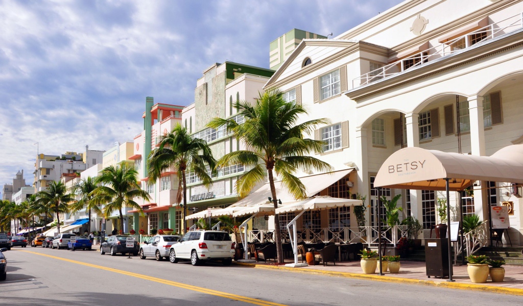 Уличные кафе в Майами