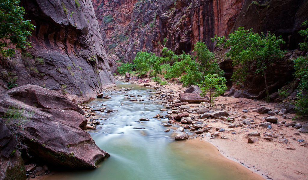 Сионский национальный парк, штат Юта, США
