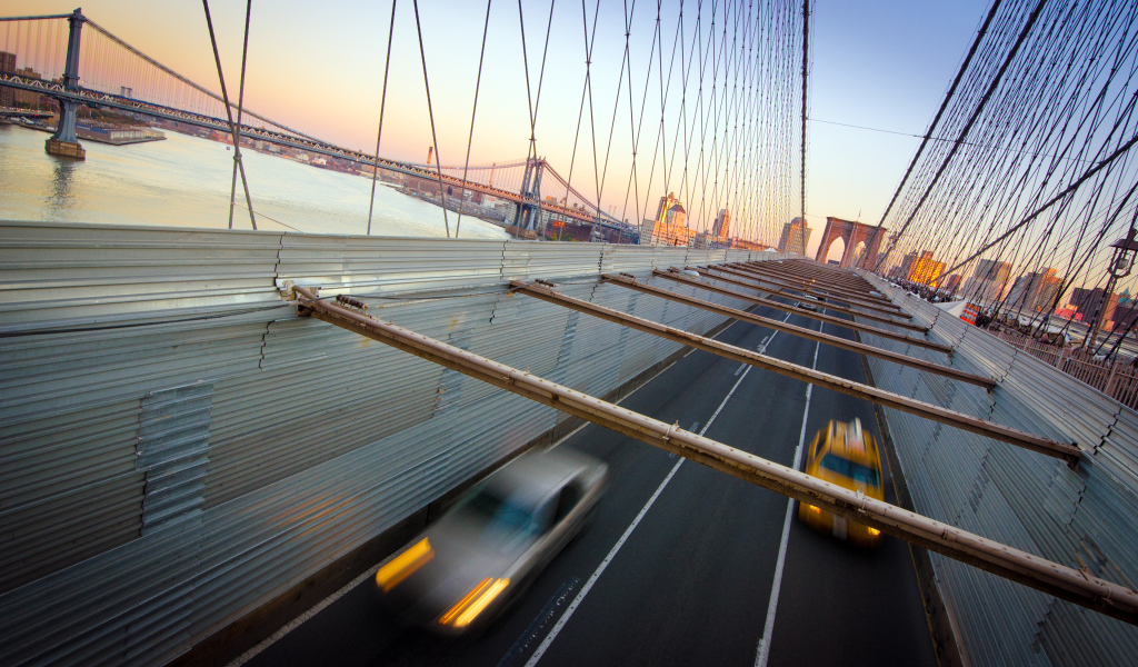 Красота Бруклинского моста, Нью-Йорк
