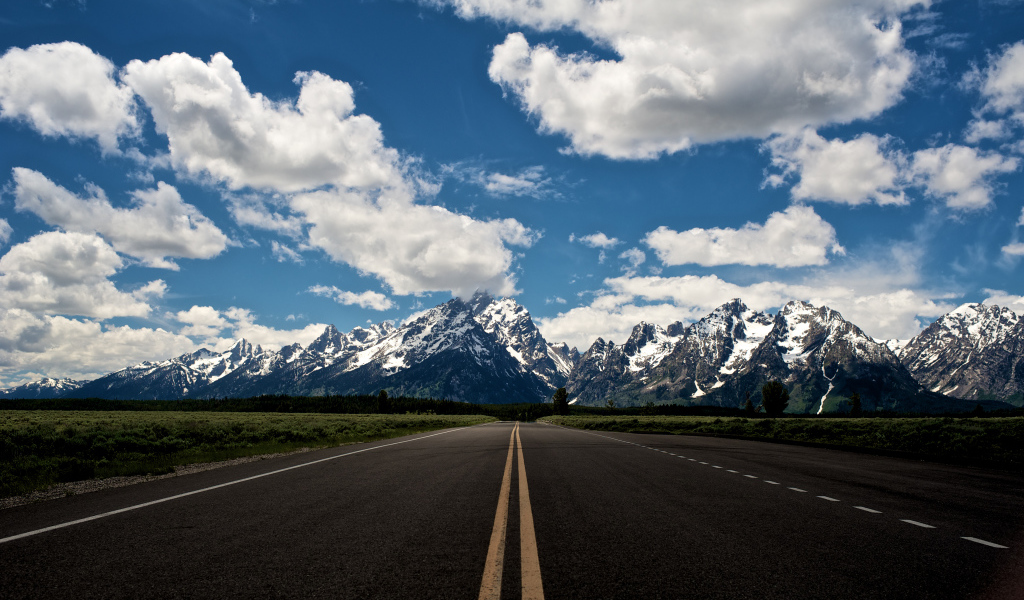 Дорога в Национальном парке США