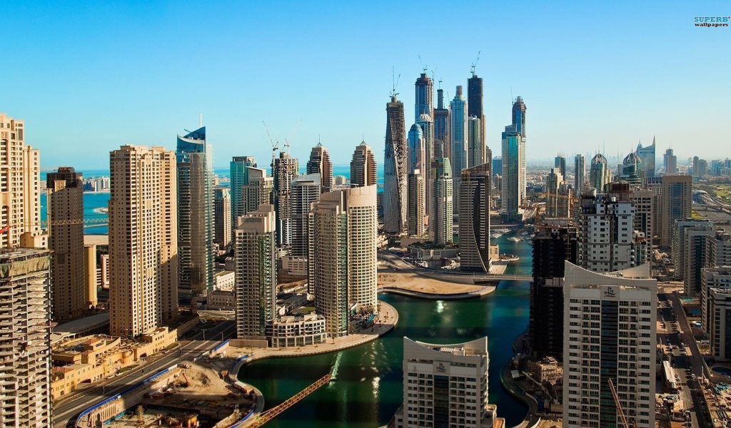 Бухта в Дубаи