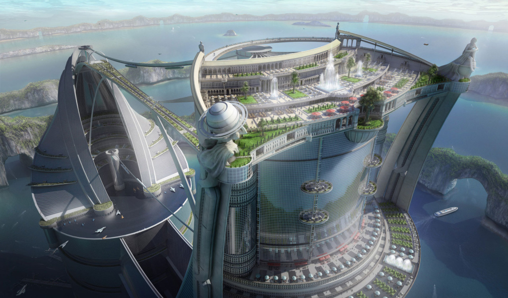 Проект здания в Дубаи