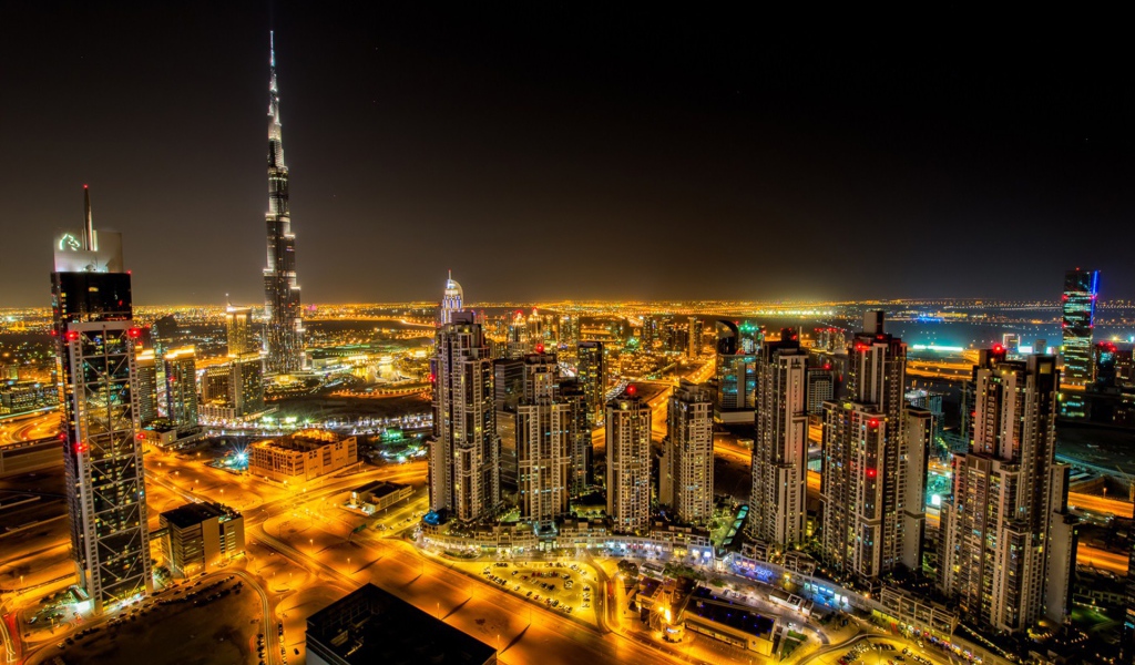 Золотые огни Дубаи
