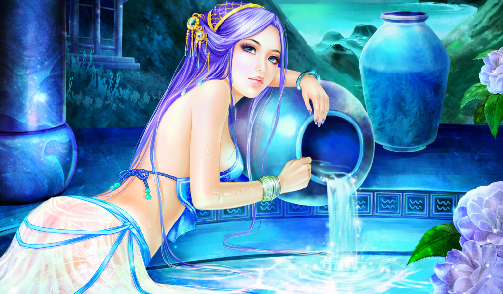 Девушка знак Водолея