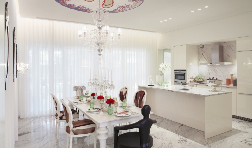 Удивительный дизайн кухни