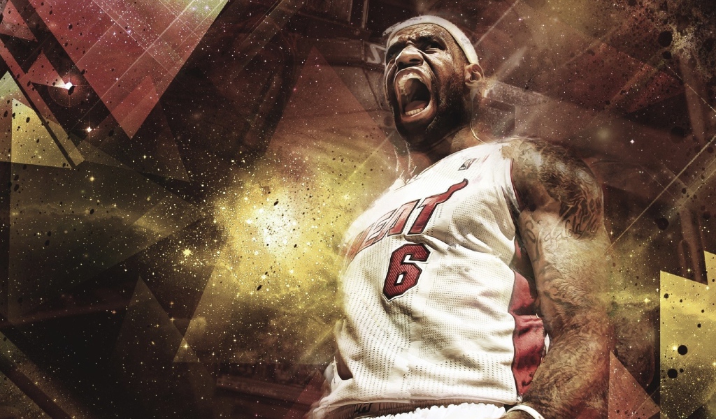 Спортсмен с татуировкой