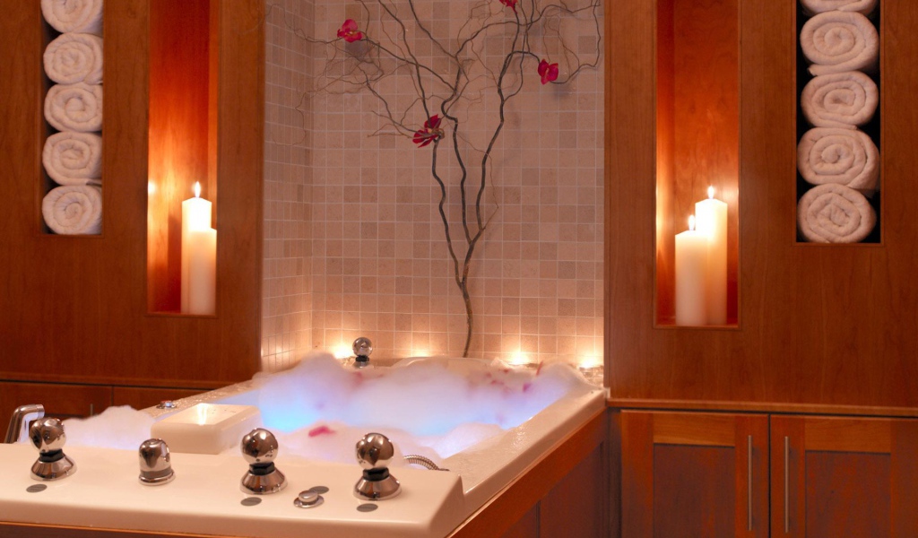 Ванная с пеной