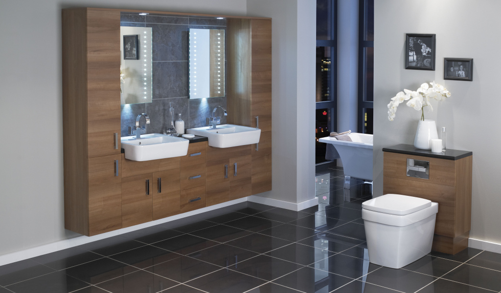 Ванная из двух комнат