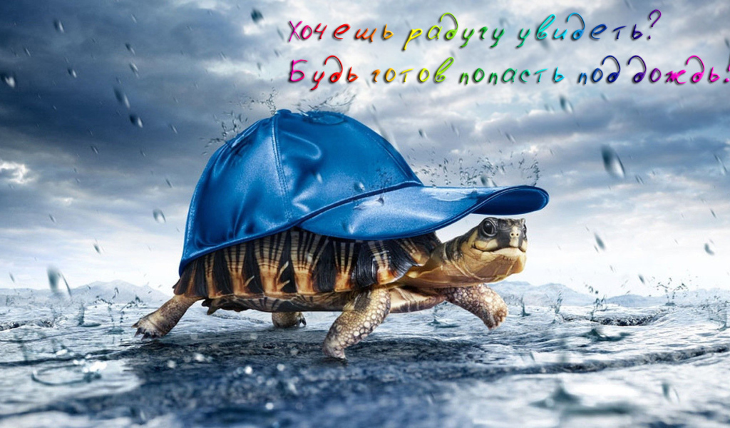 Будь готов промокнуть