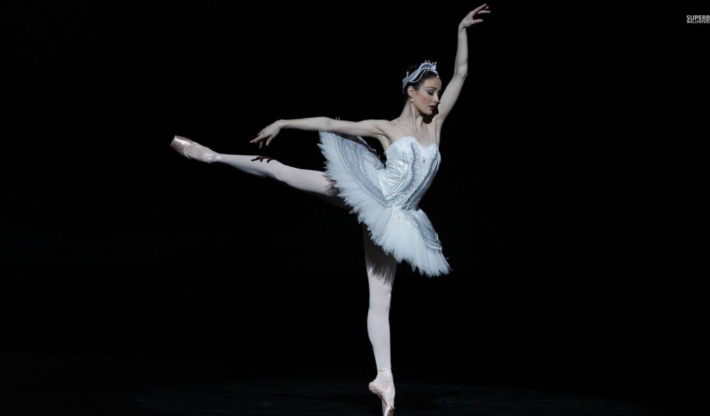 Красивая балерина