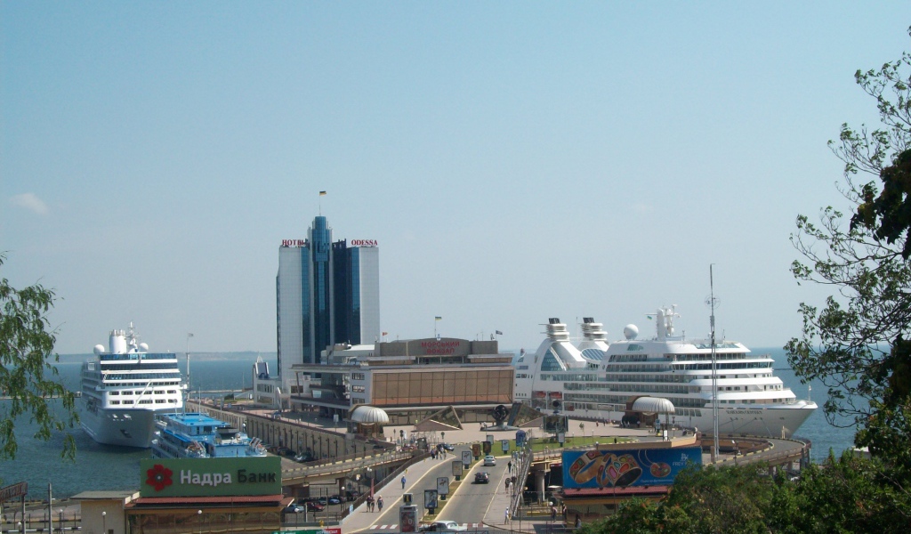 Красота Одессы сверху