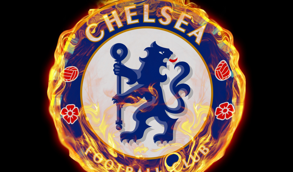 Возлюбленный Футбольный клуб Челси в огне