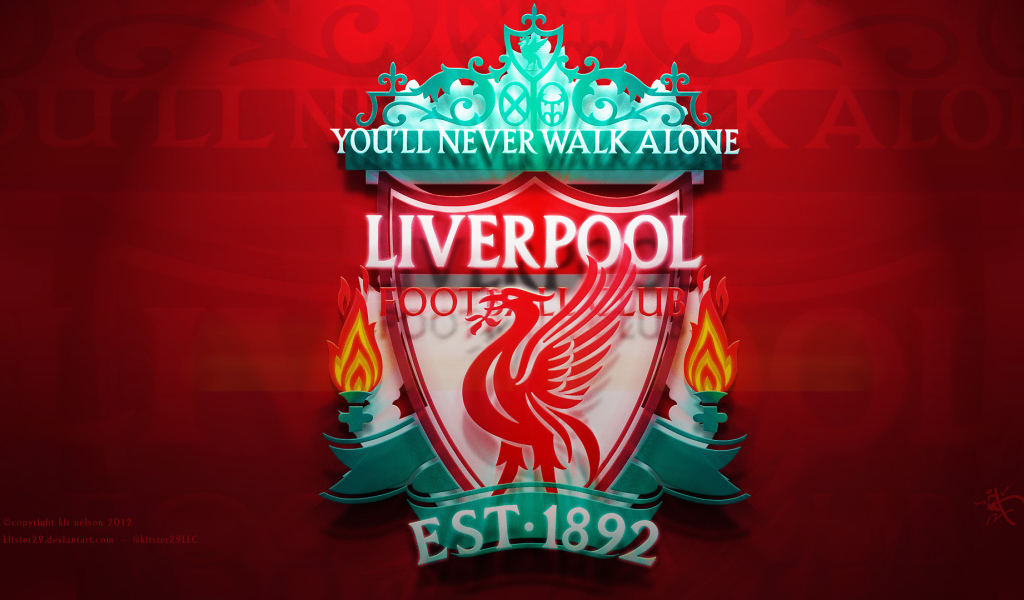 Возлюбленный Футбольный клуб Англии Ливерпуль