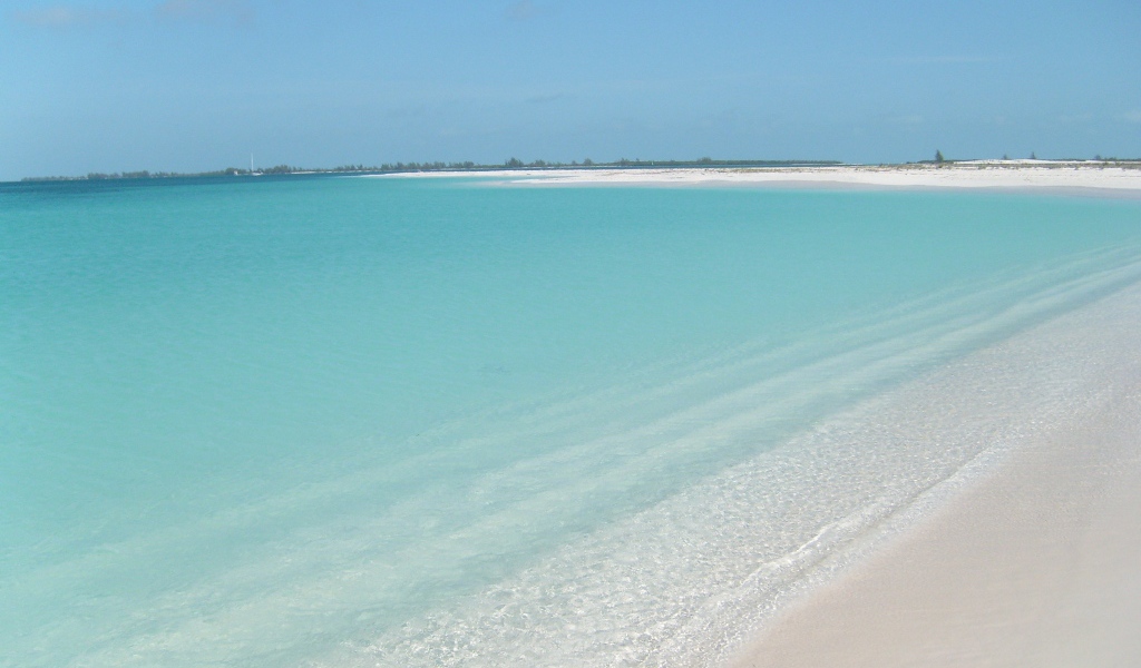 Голубая лагуна на курорте Кайо Ларго, Куба