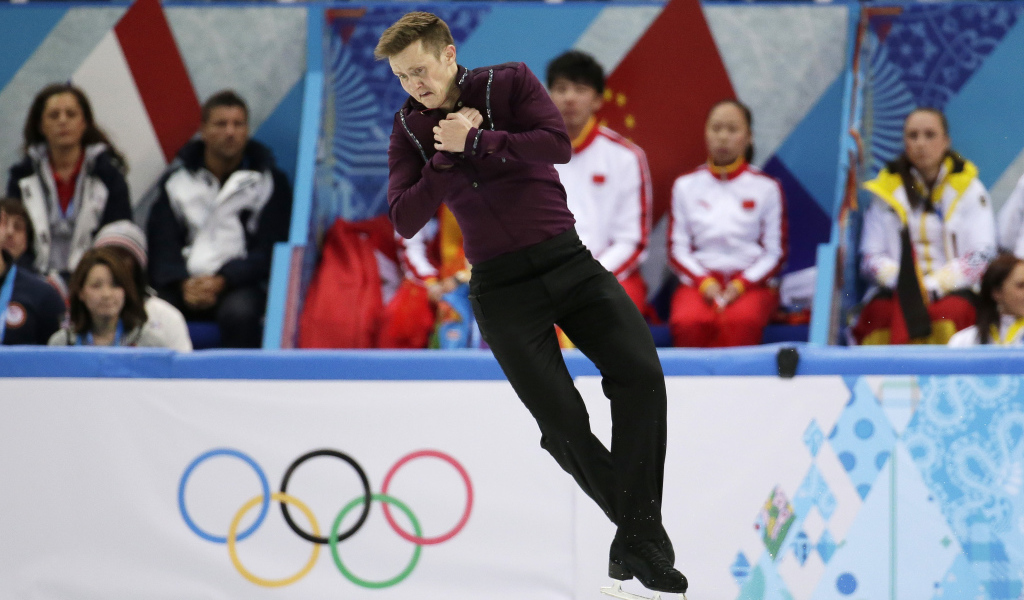 Bronze medalist in the discipline of figure skating Jeremy Abbott of the United States