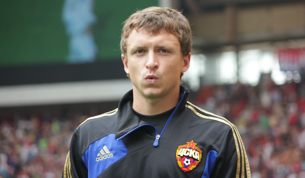 Полузащитник ЦСКА Павел Мамаев