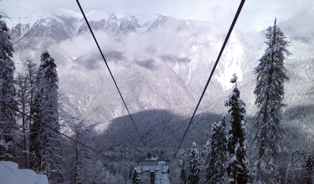 Канатная дорога в Сочи 2014