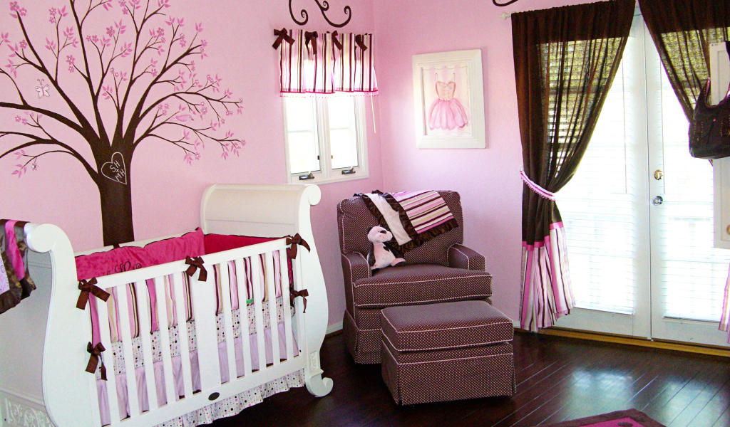 Детская для новорожденной девочки