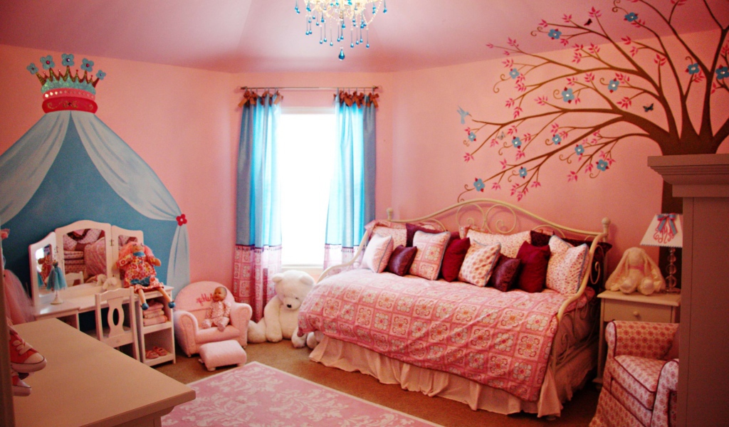Детская комната для девочек