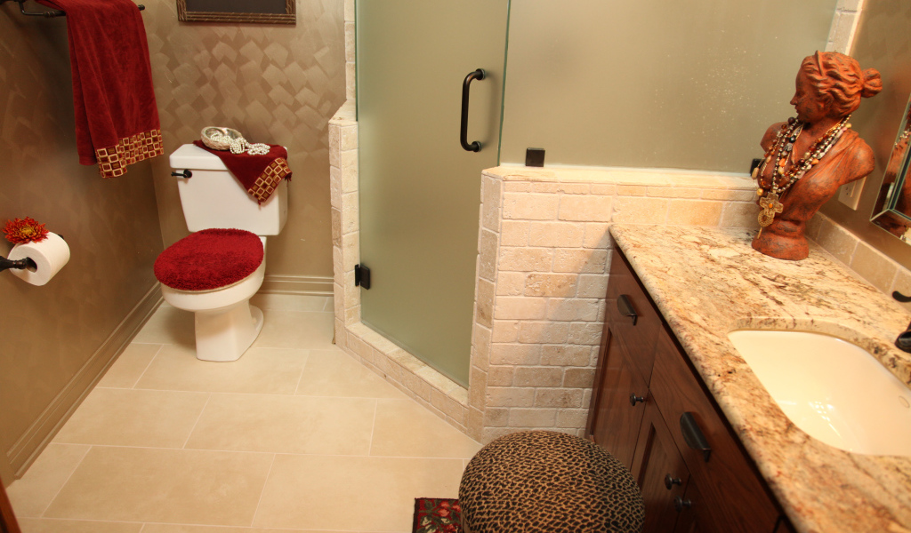 Уютная ванная комната