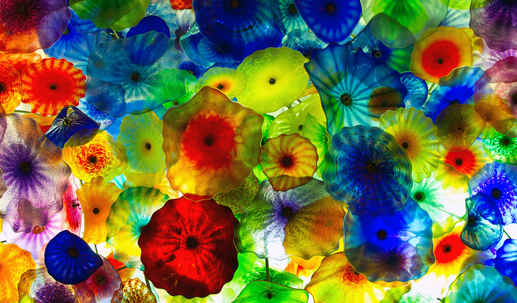 Креативная многоцветная фотография