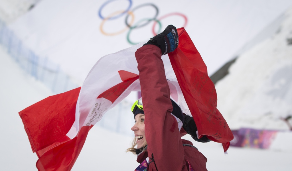 Дара Хоуэлл из Канады на олимпиаде в Сочи 2014 год