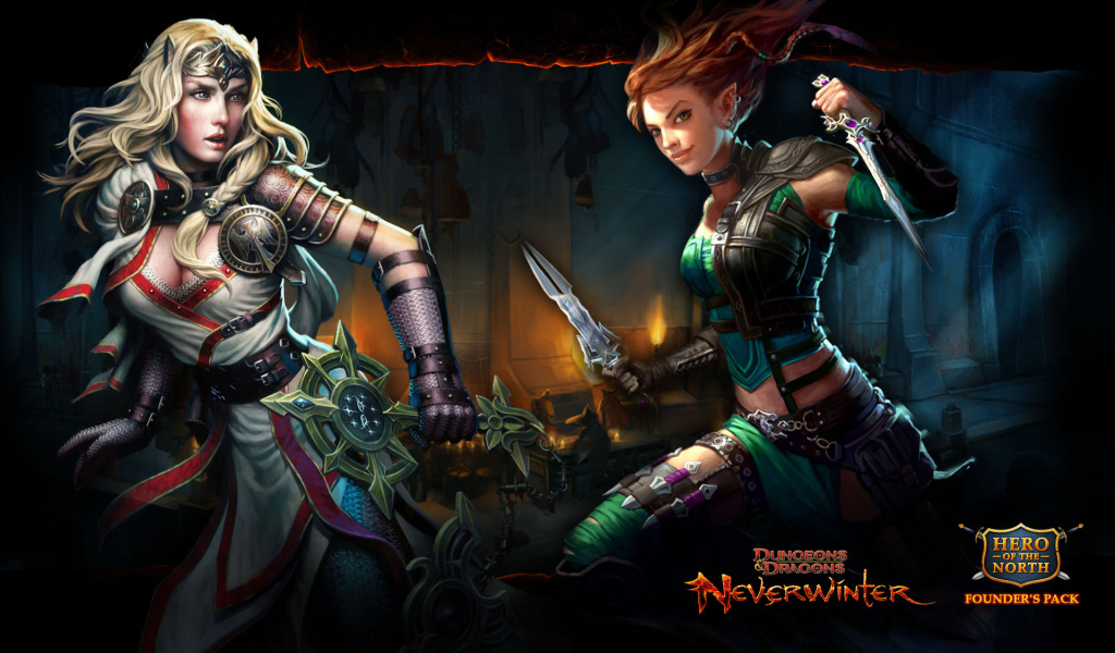Отчаянные героини игры Neverwinter