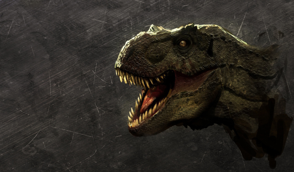 Голова динозавра