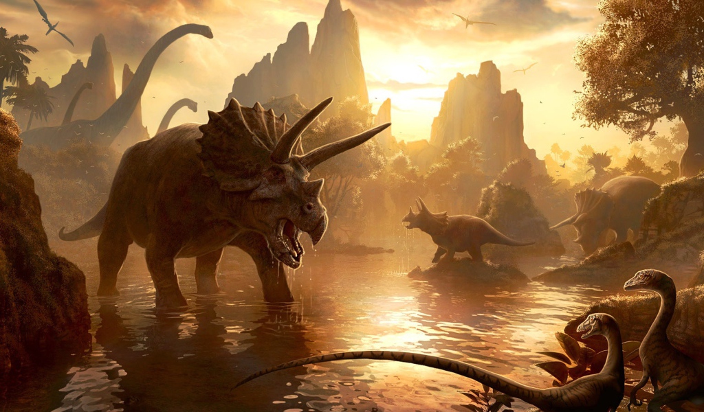 Динозавры вымершие животные