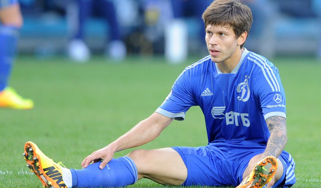 Нападающий Динамо Федор Смолов