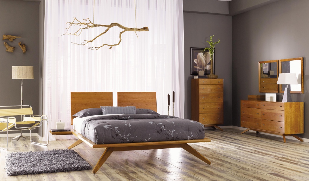 Легкий стиль в оформлении спальни