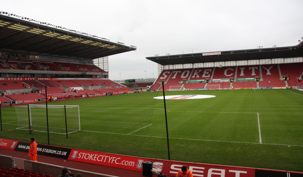 Известный ФК Англии Сток Сити