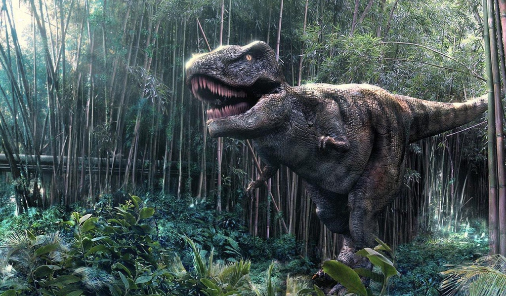 Свирепый динозавр