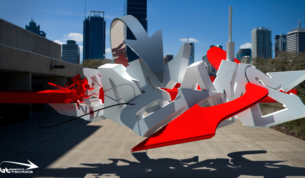 Фигура граффити