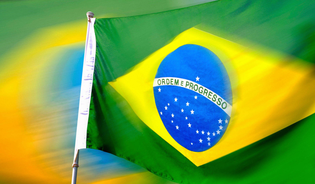 Флаг на Чемпионате Мира по футболу в Бразилии 2014