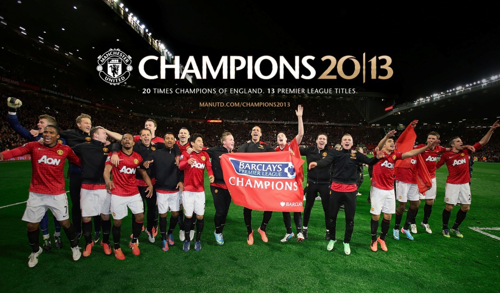 Футбольная команда Англии Манчестер Юнайтед