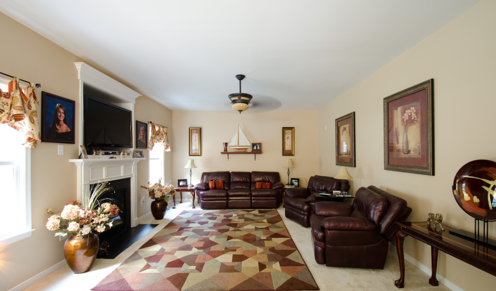 Свободное пространство в гостиной