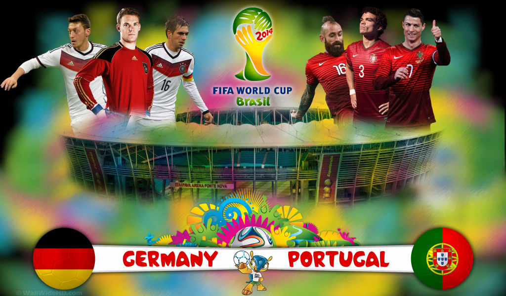 Матч Германия Португалия на Чемпионате мира по футболу в Бразилии 2014