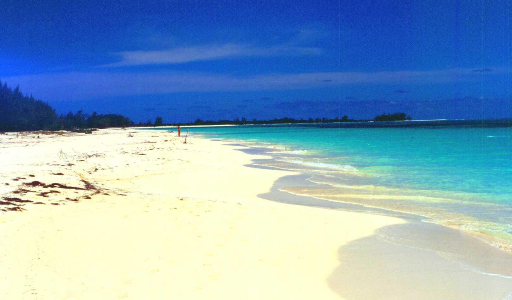 Золотой пляж на курорте Кайо Санта Мария, Куба