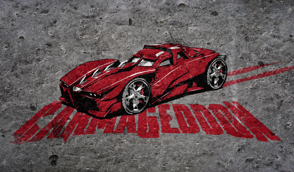 Граффити игры Carmageddon Reincarnation