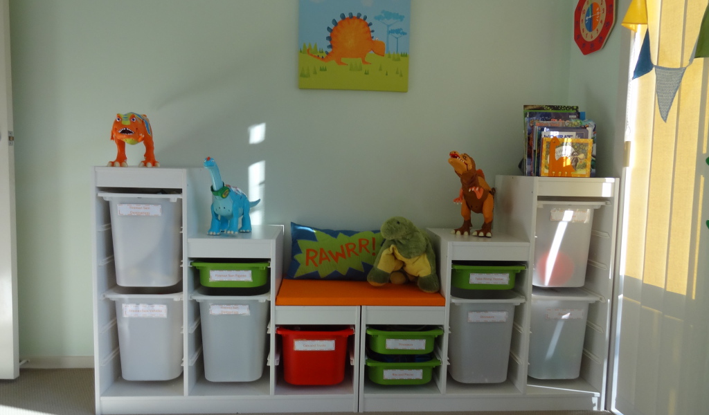 Хранение игрушек в детской комнате