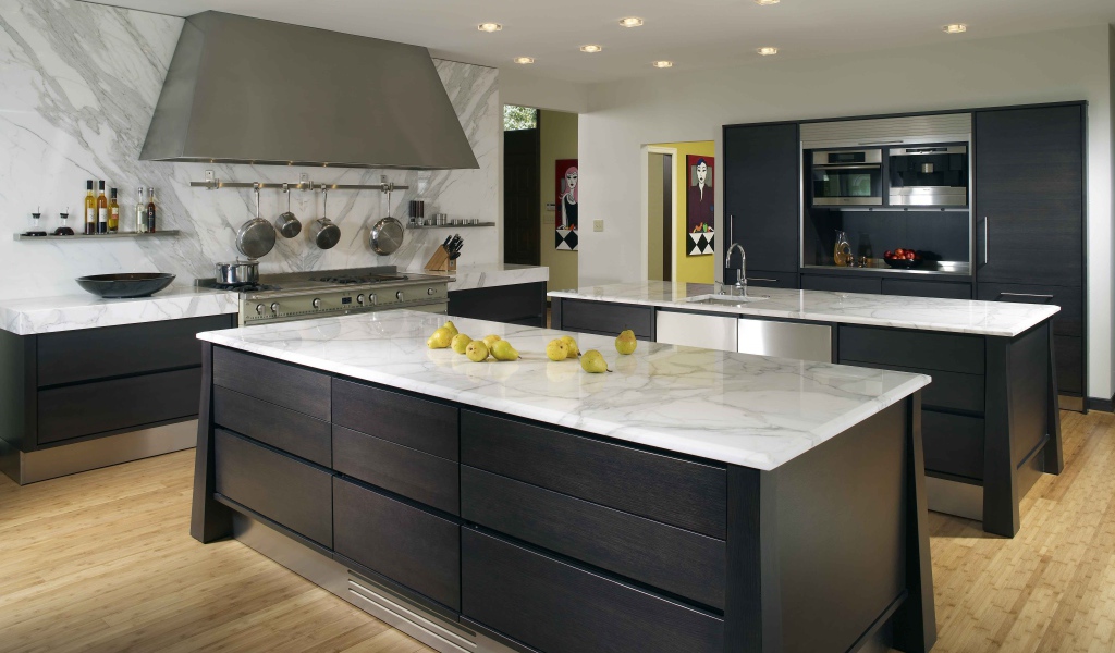 Ламинат на кухне